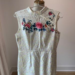 Embroidery dresses